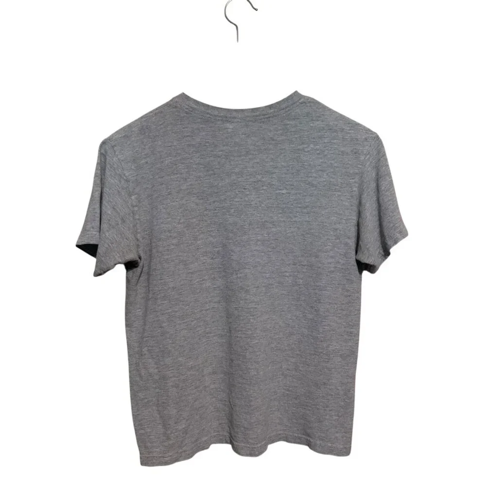 VTG Y2K Nike Women’s‎ T-Shirt Gray Nike Logo Short Sleeve 100% Cotton Sz M Gorp
